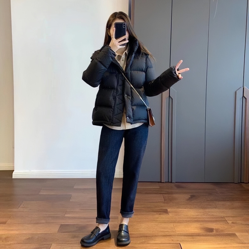 Puffer Jacket Women Down - 2026 Winter Hooded Puffer Down Jacket,