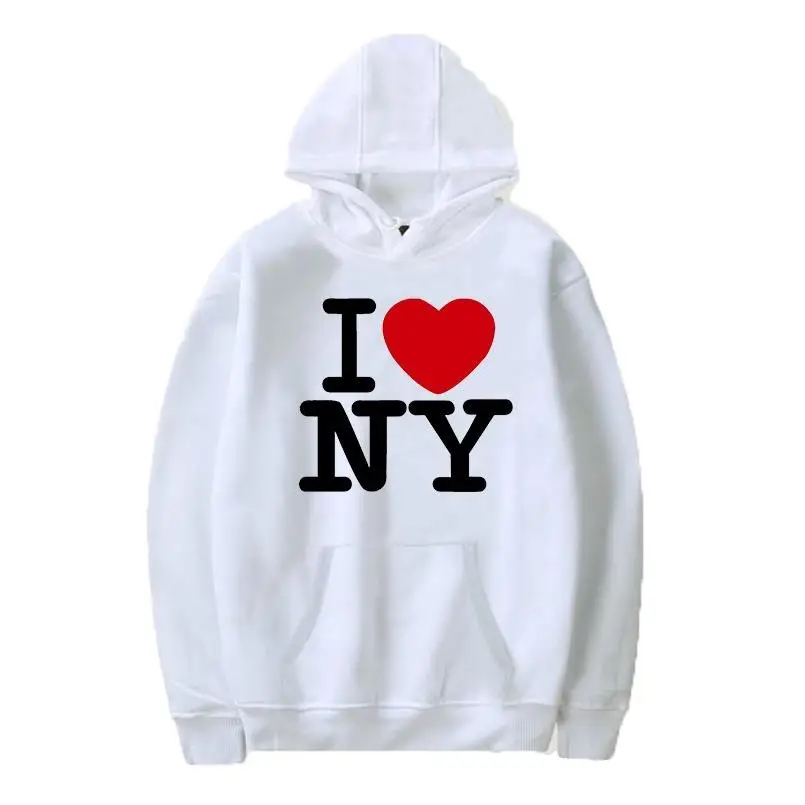 I Love New York Pritned Hoodie - đánh giá và giá Winter Clothing New York