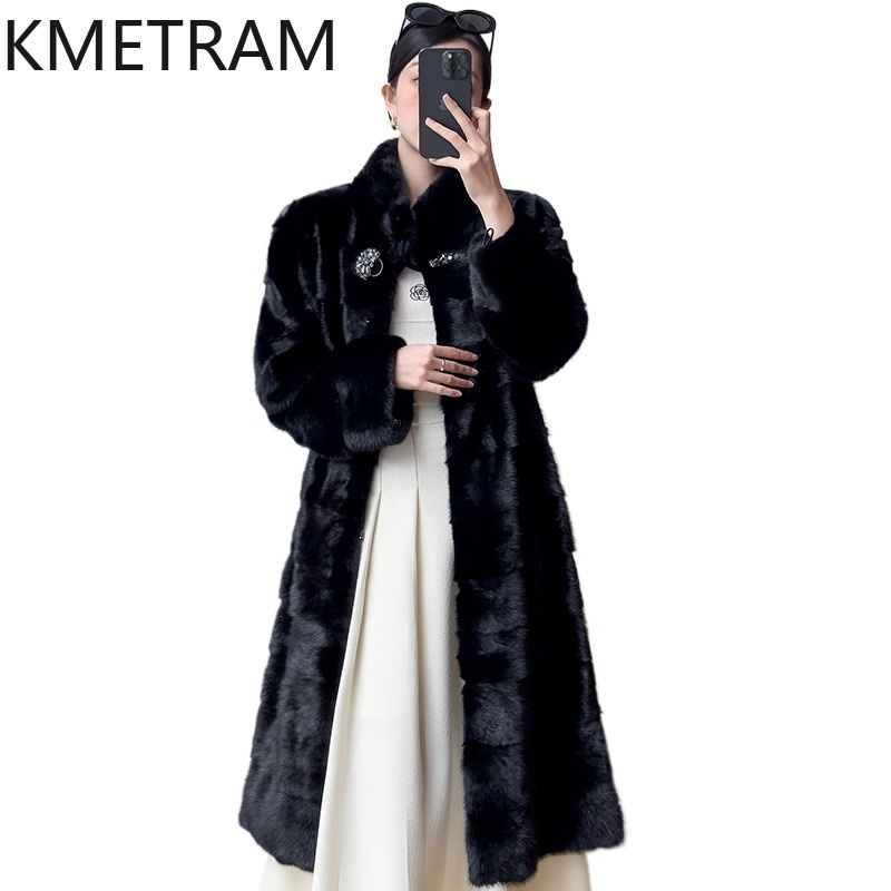 Real Whole Mink Fur Coat Woman - đánh giá và giá Quality Winter Clothing Jacket