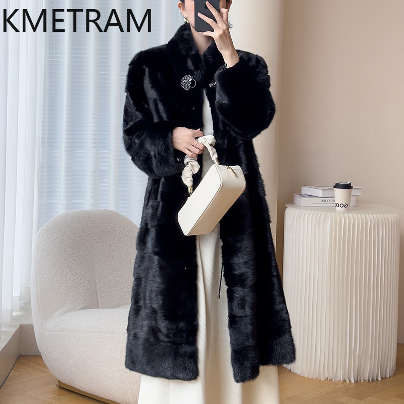 Real Whole Mink Fur Coat Woman - đánh giá và giá Quality Winter Clothing Jacket