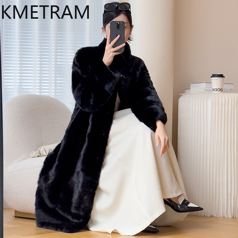 Real Whole Mink Fur Coat Woman - đánh giá và giá Quality Winter Clothing Jacket