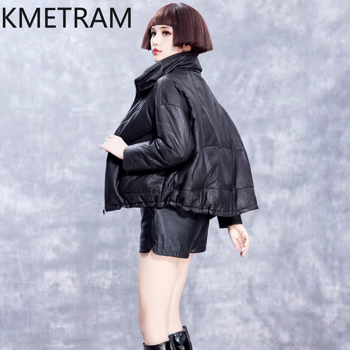 KMETRAM Real Sheepskin Leather - đánh giá và giá Puffer Jacket Women Down