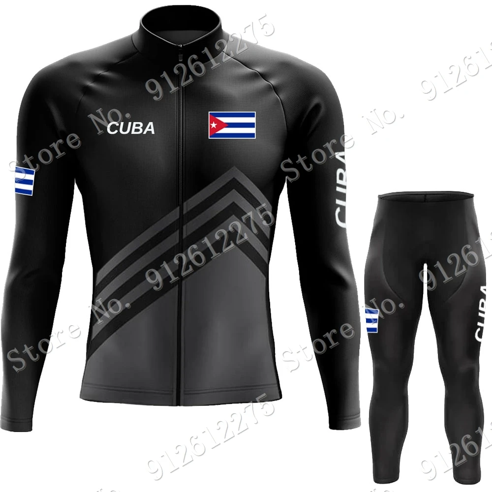Cuba Cycling Jersey Set Cyclin - đánh giá và giá Winter Clothing Men Sale