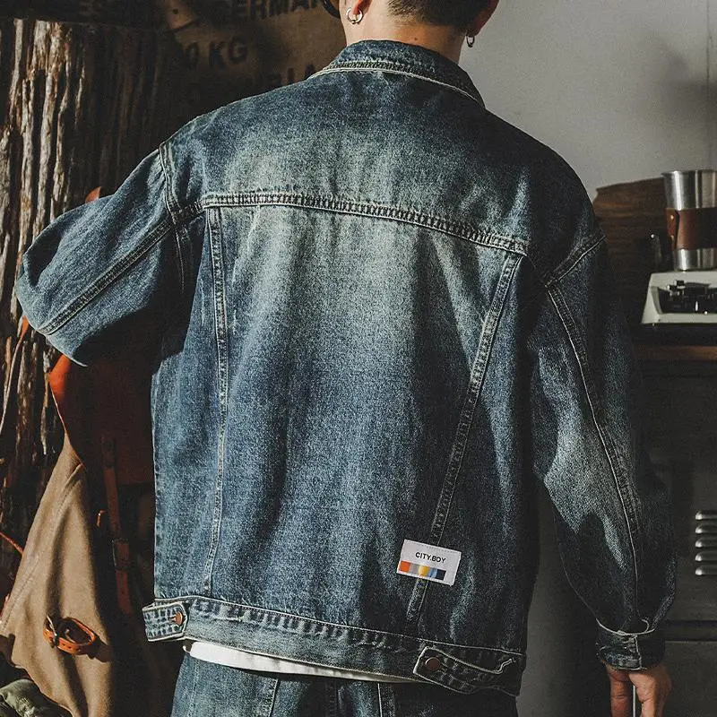 Trendy Loose Denim Jackets Man - đánh giá và giá Quality Winter Clothing Jacket