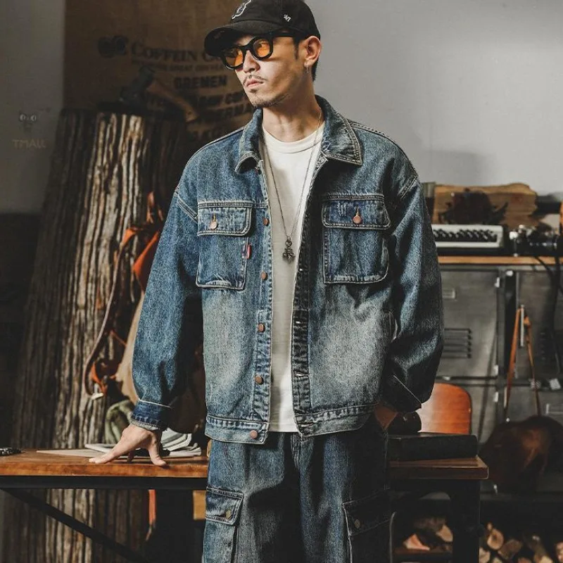 Trendy Loose Denim Jackets Man - đánh giá và giá Quality Winter Clothing Jacket