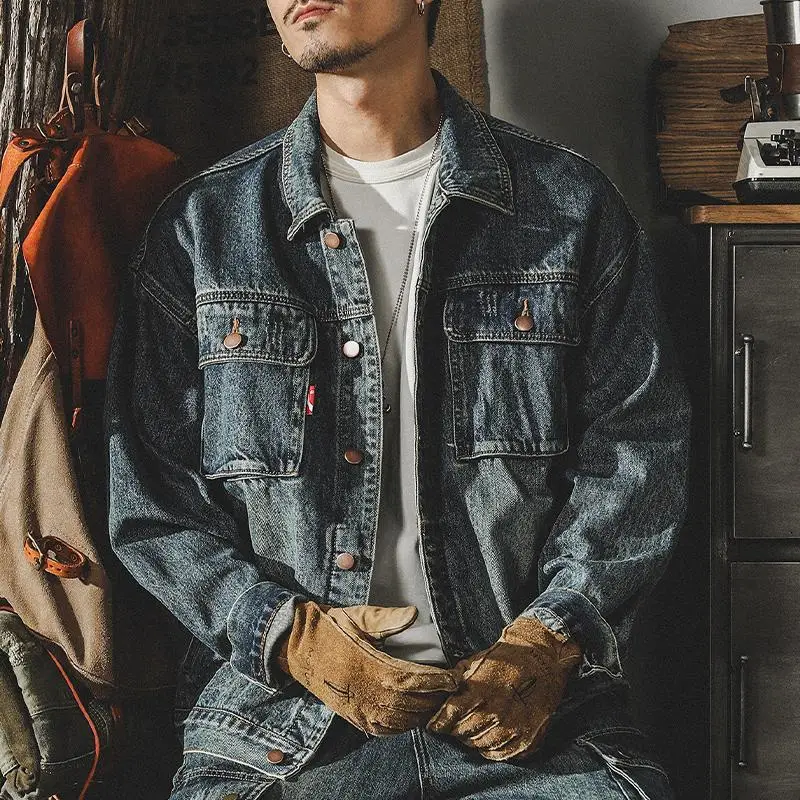 Trendy Loose Denim Jackets Man - đánh giá và giá Quality Winter Clothing Jacket