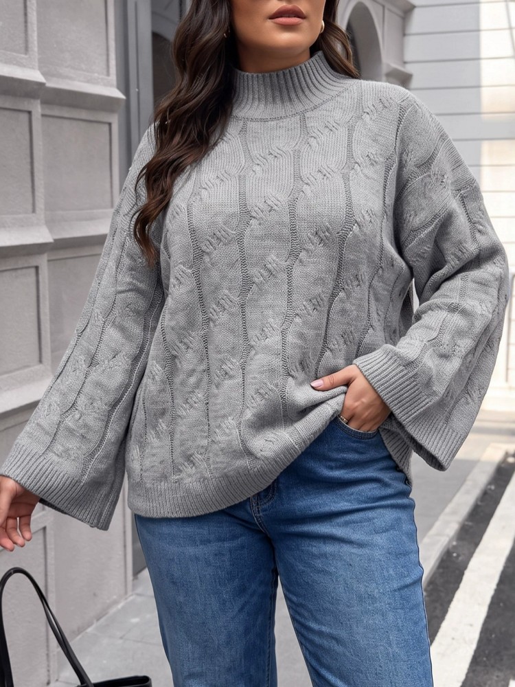 Women's Plus Size Casual Knitt - đánh giá và giá Winter Clothing For Plus Size Women