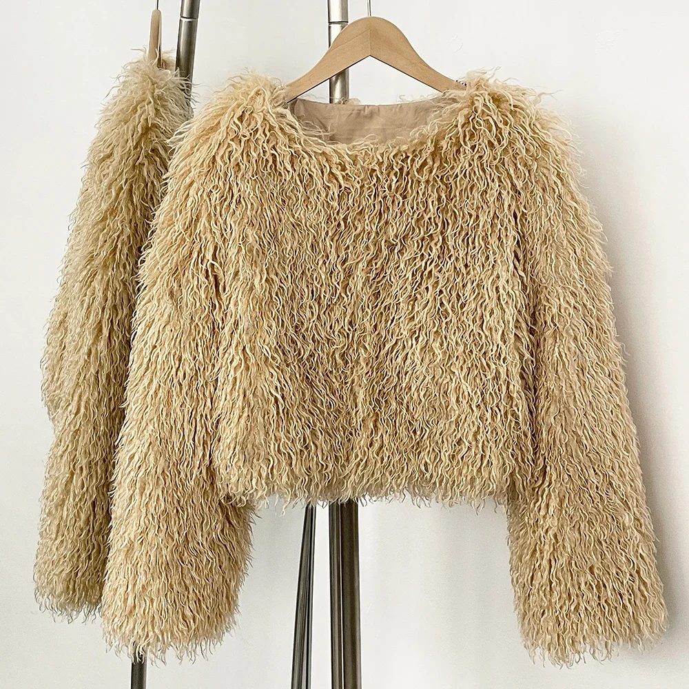 OFTBUY Faux Fur Jacket New Sty - đánh giá và giá Winter Clothing Manufacturers