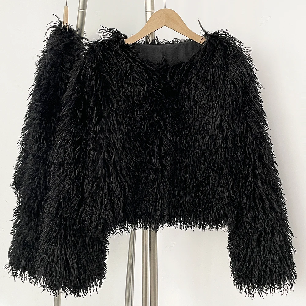 OFTBUY Faux Fur Jacket New Sty - đánh giá và giá Winter Clothing Manufacturers