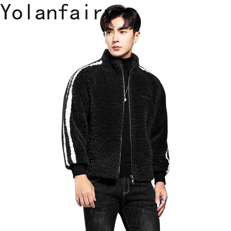 YOLANFAIRY 100% Wool Mens Real - đánh giá và giá Quality Winter Clothing Jacket