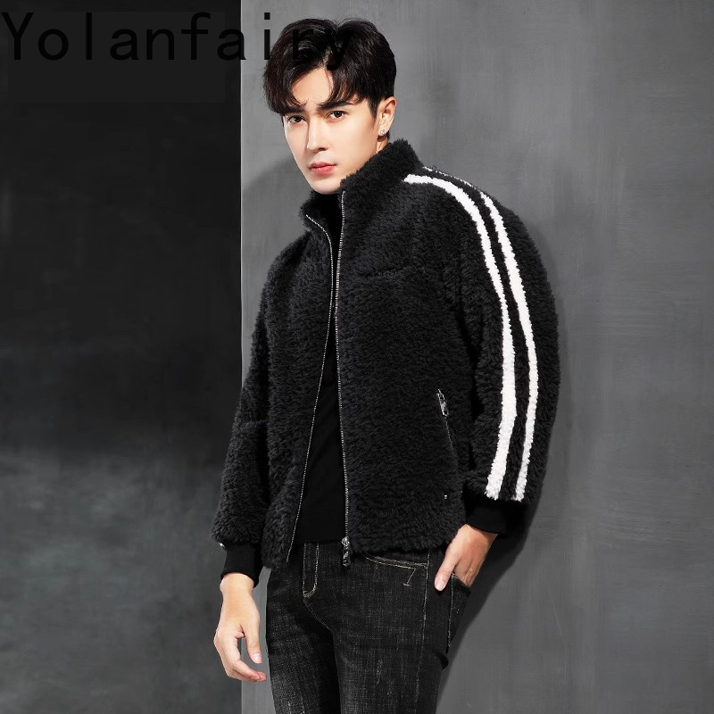 YOLANFAIRY 100% Wool Mens Real - đánh giá và giá Quality Winter Clothing Jacket