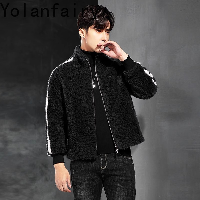 YOLANFAIRY 100% Wool Mens Real - đánh giá và giá Quality Winter Clothing Jacket