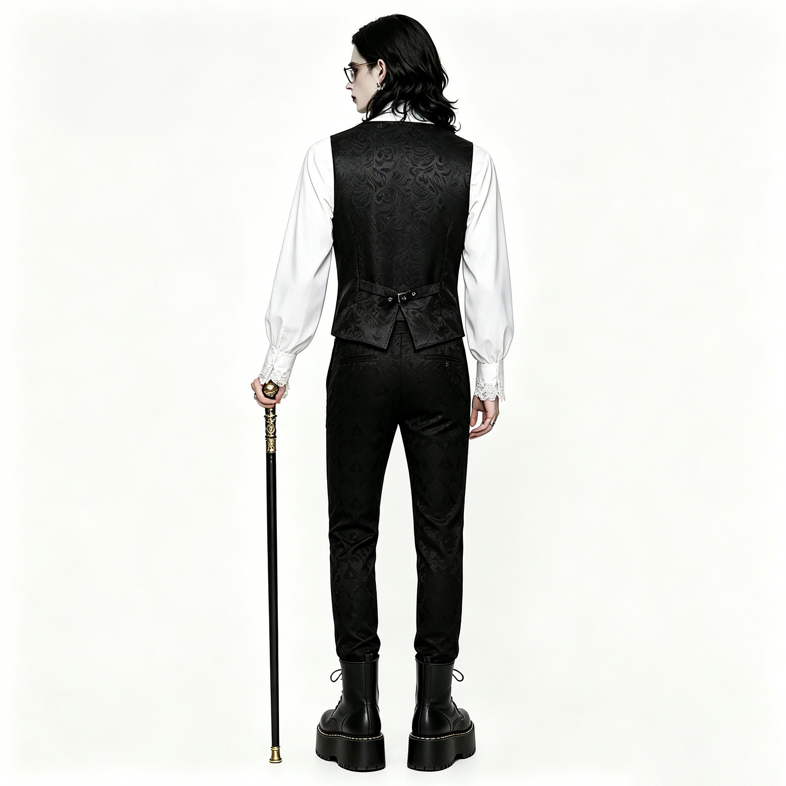 Men's Fashion Steam Punk Pure  - đánh giá và giá Winter Clothing Manufacturers