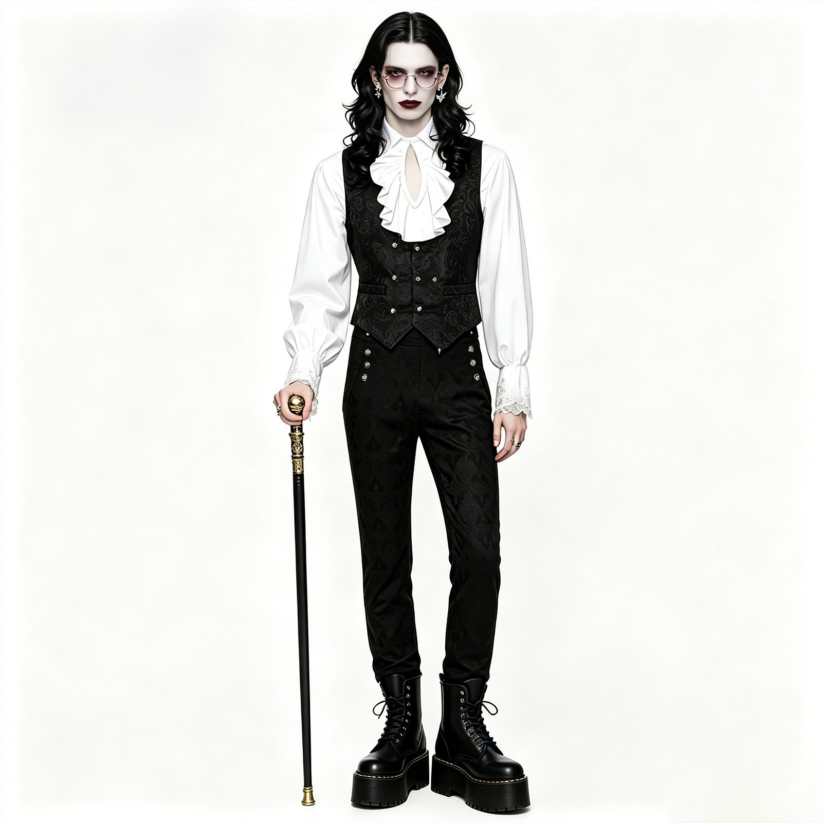 Men's Fashion Steam Punk Pure  - đánh giá và giá Winter Clothing Manufacturers
