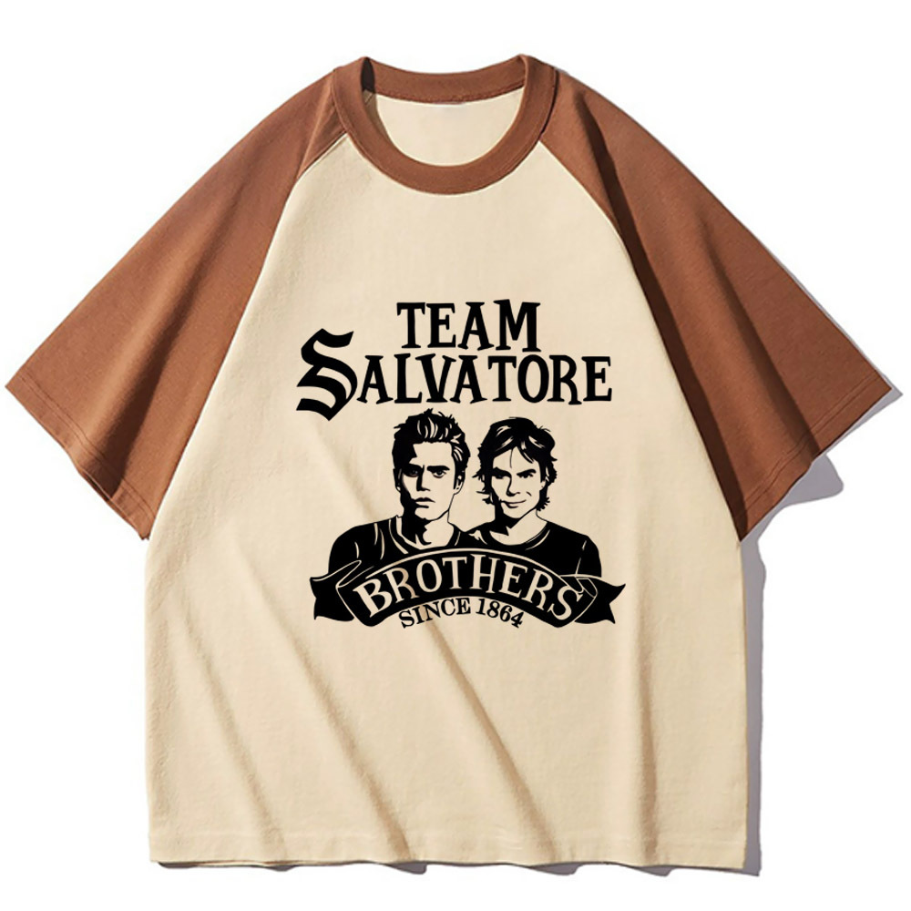 Damon Salvatore t-shirt teen a - đánh giá và giá Winter Clothing Aesthetic