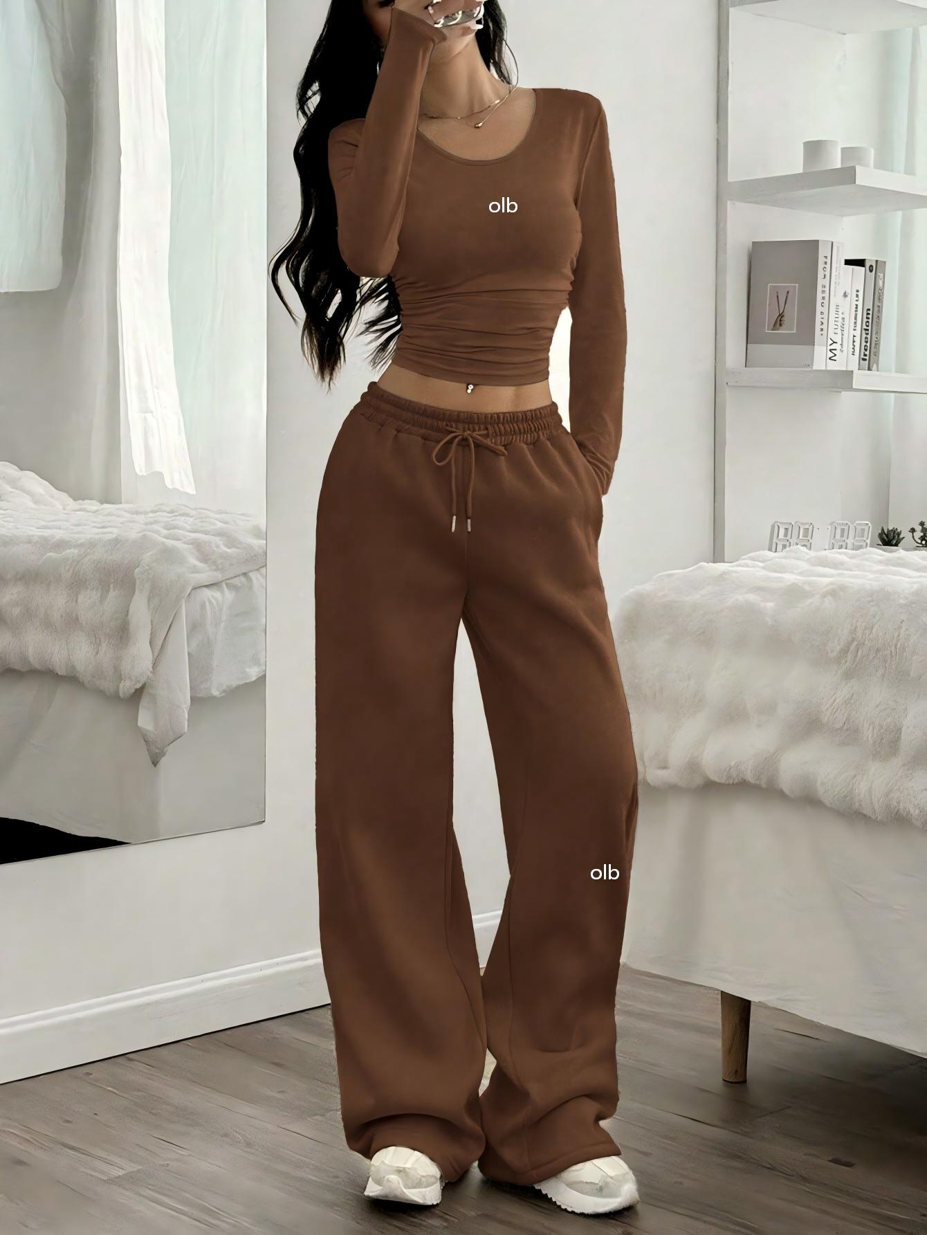 Fashion women's casual wide le - đánh giá và giá Winter Clothing Color