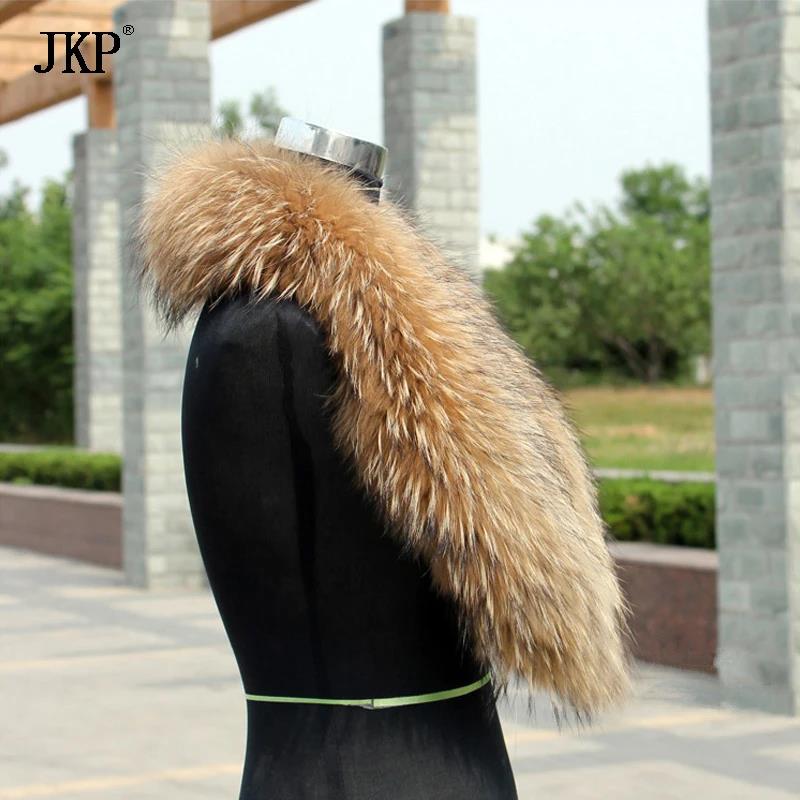 Natural Fur Collar Real raccoo - đánh giá và giá Winter Clothing Color