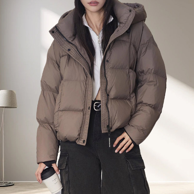 Women Short White Duck Down Ja - đánh giá và giá Puffer Jacket Women Down