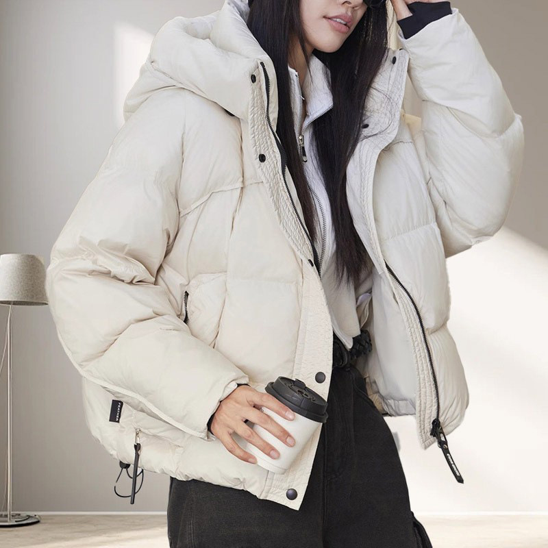 Women Short White Duck Down Ja - đánh giá và giá Puffer Jacket Women Down