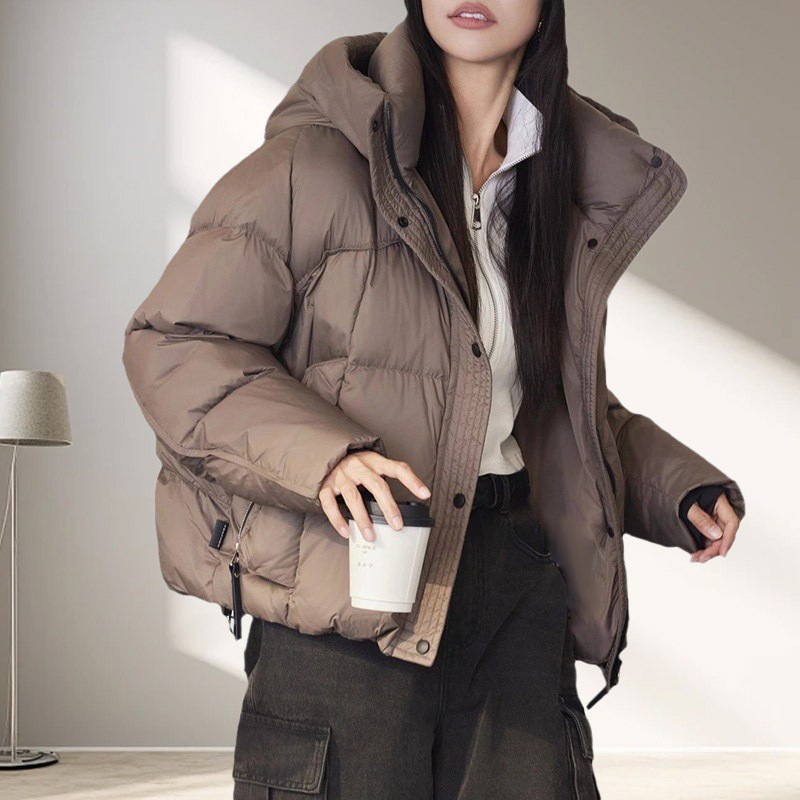 Women Short White Duck Down Ja - đánh giá và giá Puffer Jacket Women Down