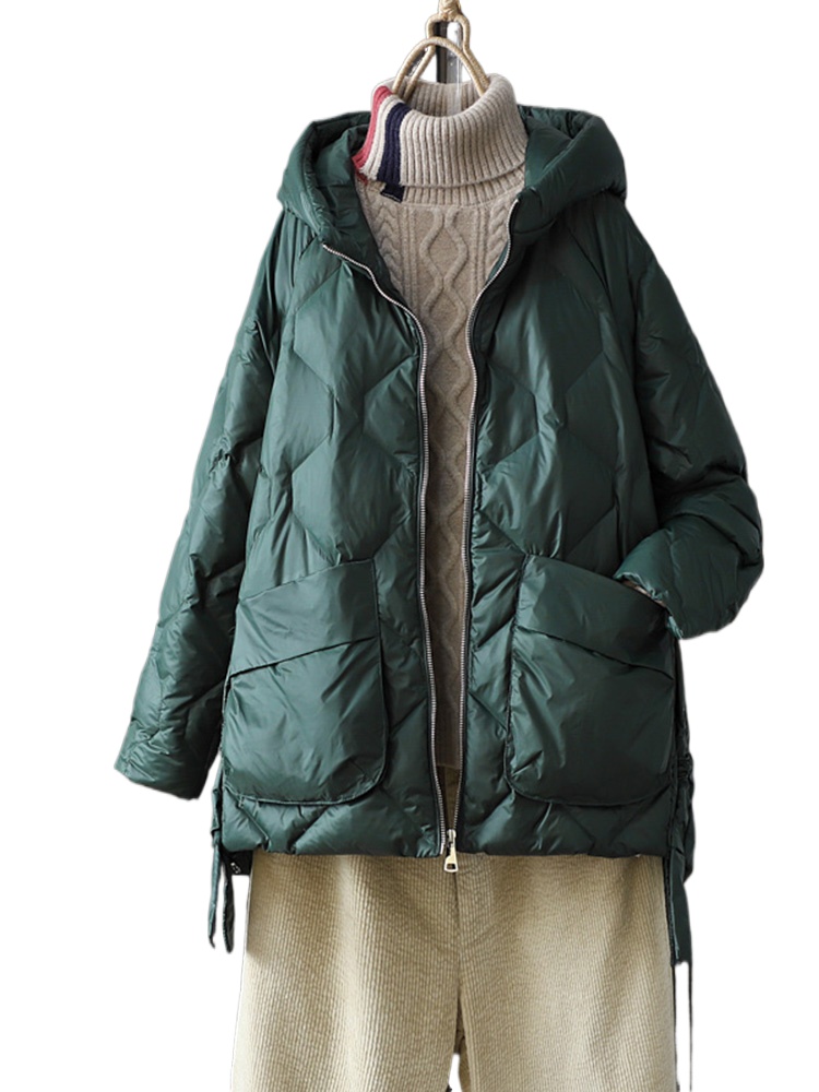 New Winter Women 90% White Duc - đánh giá và giá Puffer Jacket Women Down