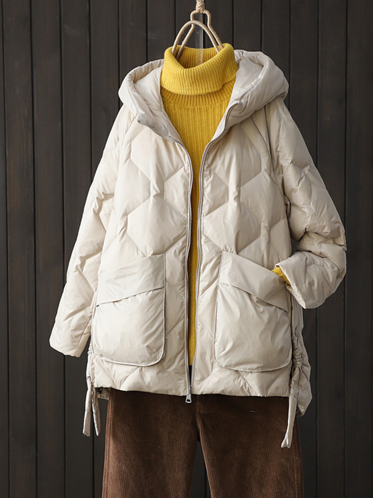 New Winter Women 90% White Duc - đánh giá và giá Puffer Jacket Women Down