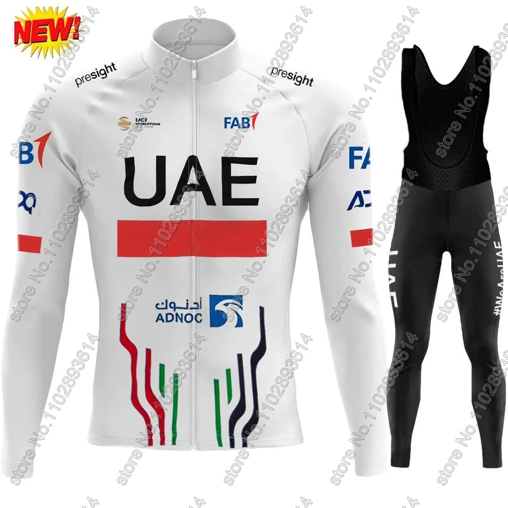 Winter UAE Cycling Jersey 2024 - đánh giá và giá Winter Clothing Men Sale