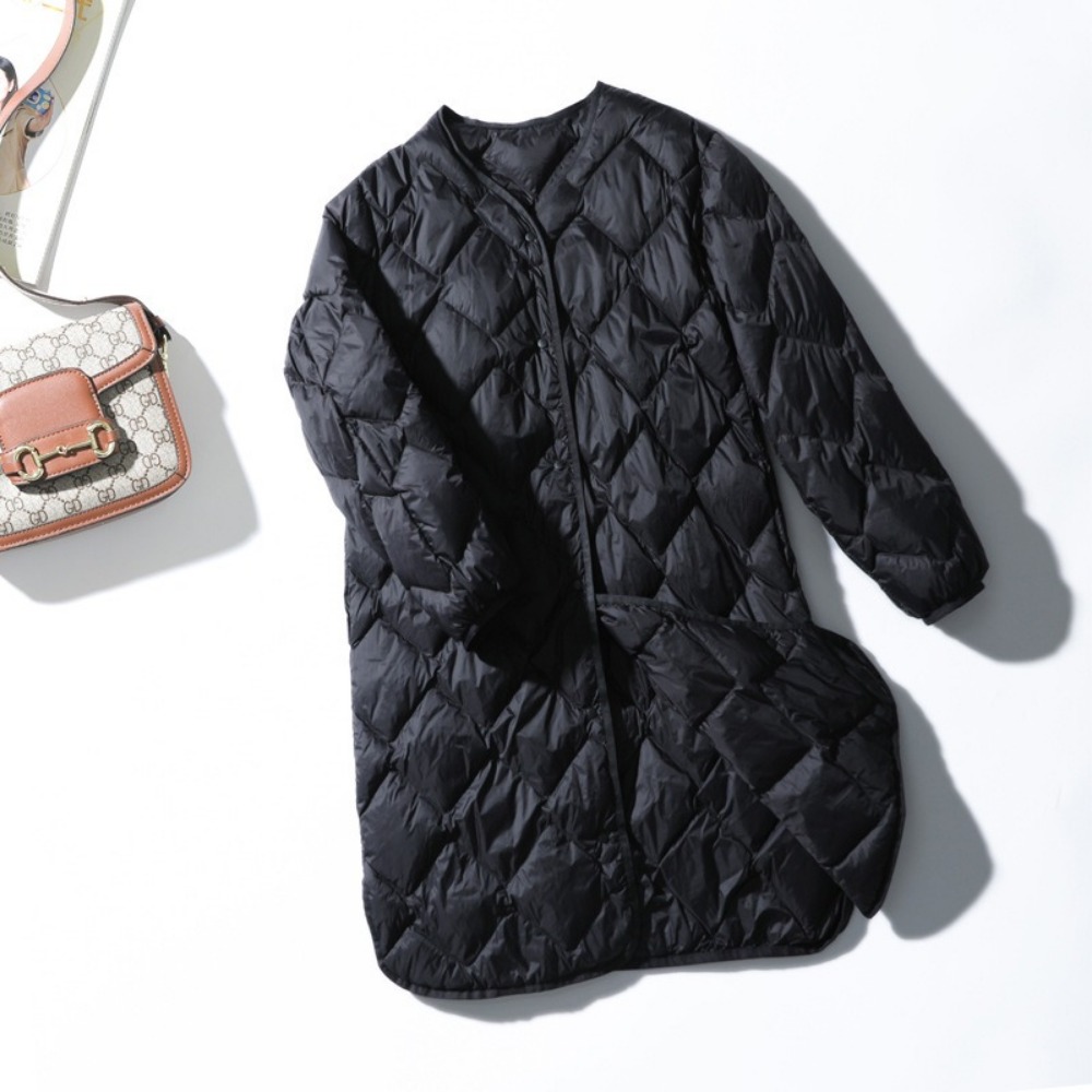 2024 New Warm O-neck Thin Park - đánh giá và giá Puffer Jacket Women Down