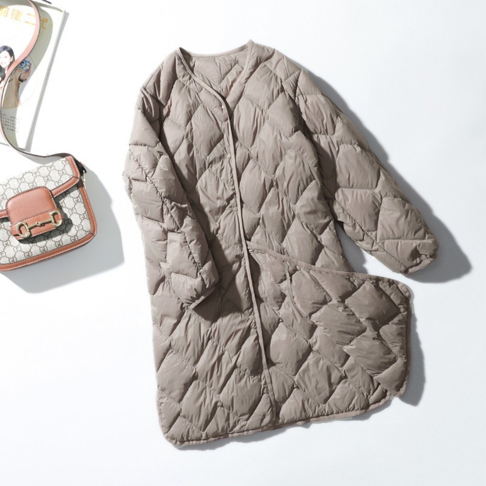 2024 New Warm O-neck Thin Park - đánh giá và giá Puffer Jacket Women Down