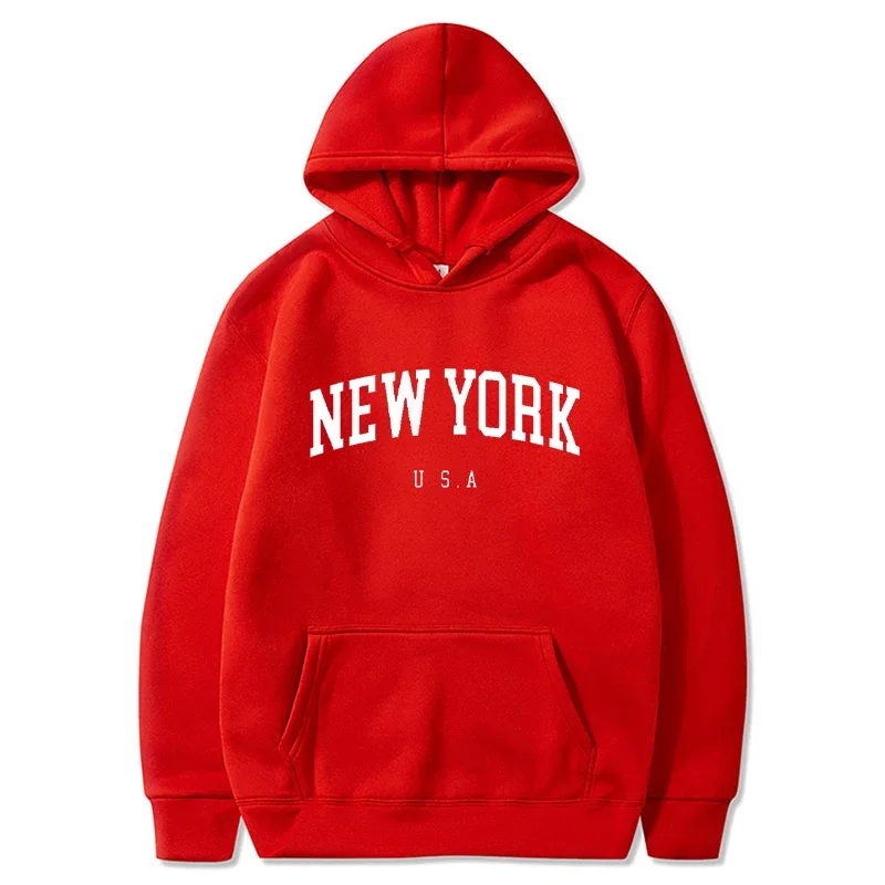 New York Print Men Women Hoodi - đánh giá và giá Winter Clothing New York