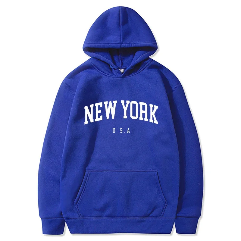 New York Print Men Women Hoodi - đánh giá và giá Winter Clothing New York