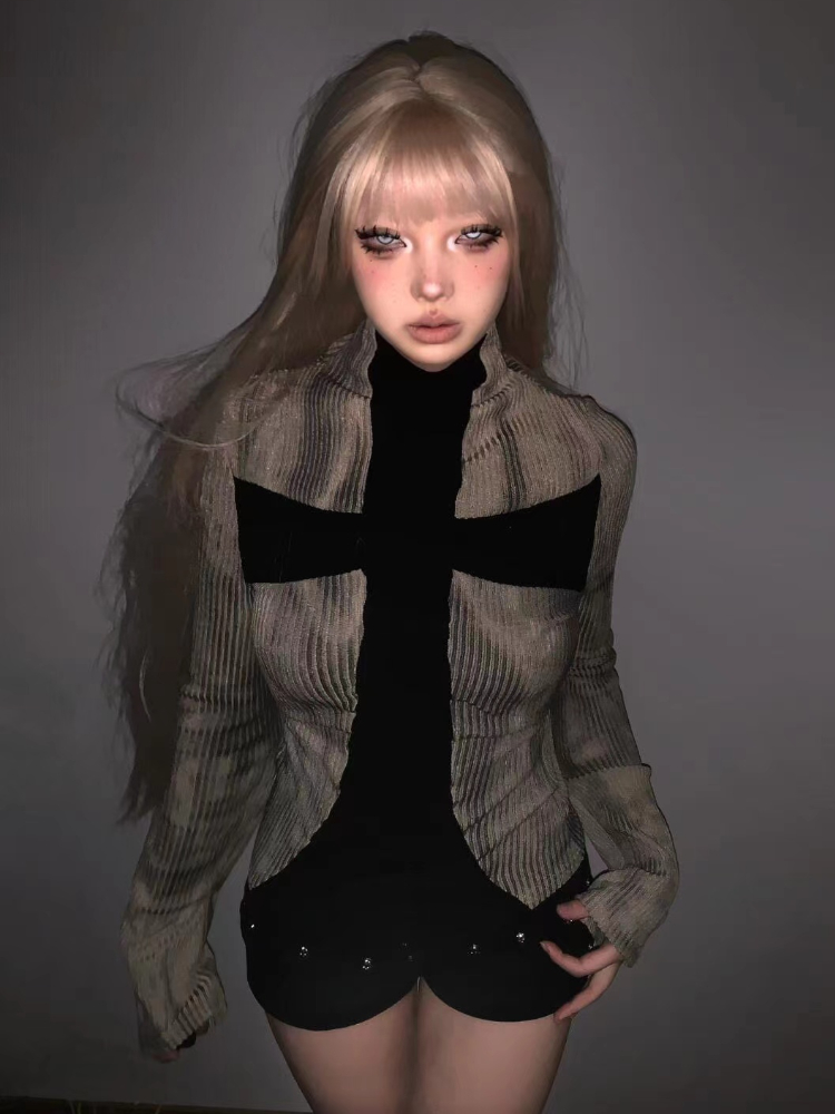 Japanese Vintage Y2k Tops Hara - đánh giá và giá Winter Clothing Aesthetic